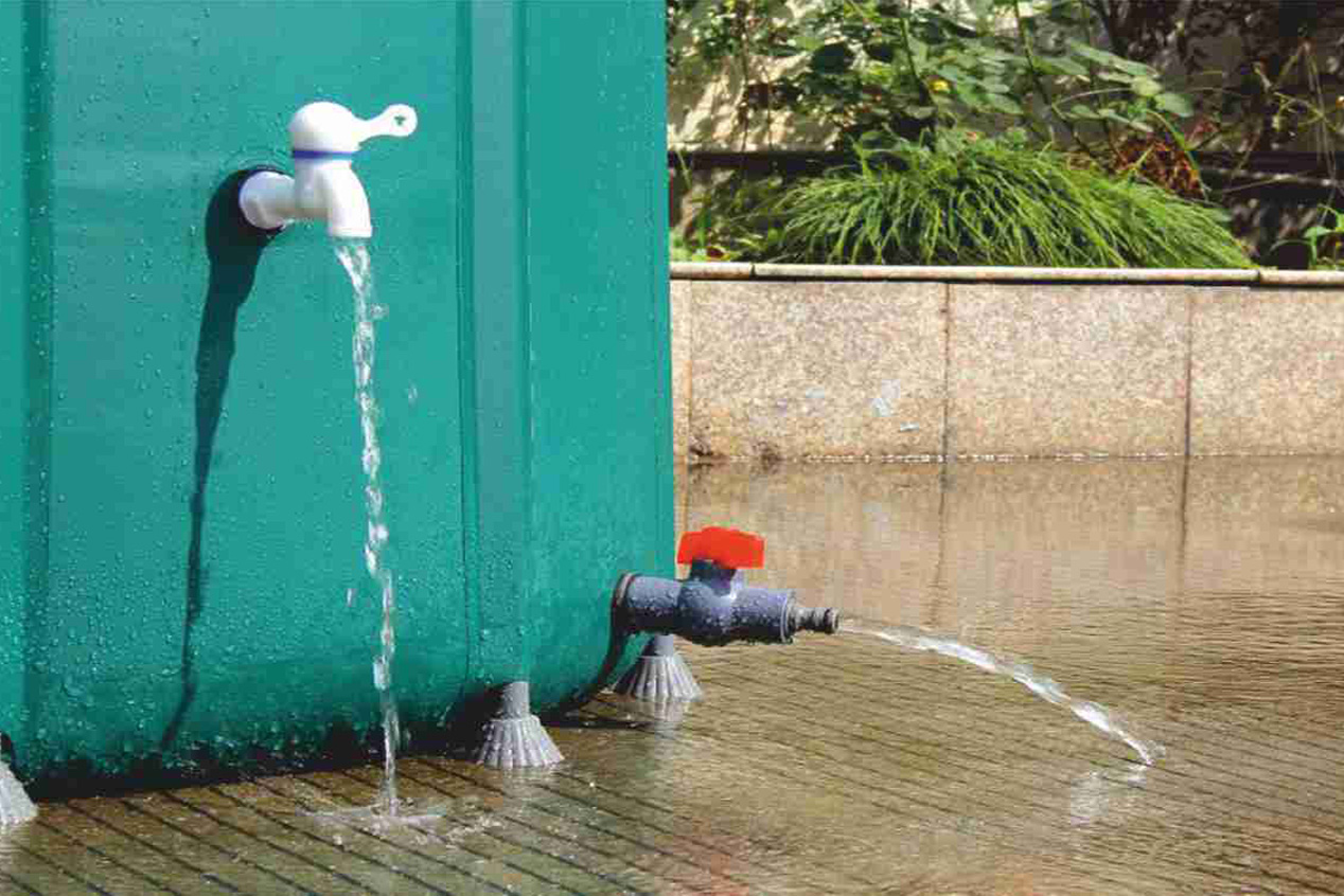System odzyskiwania wody deszczowej