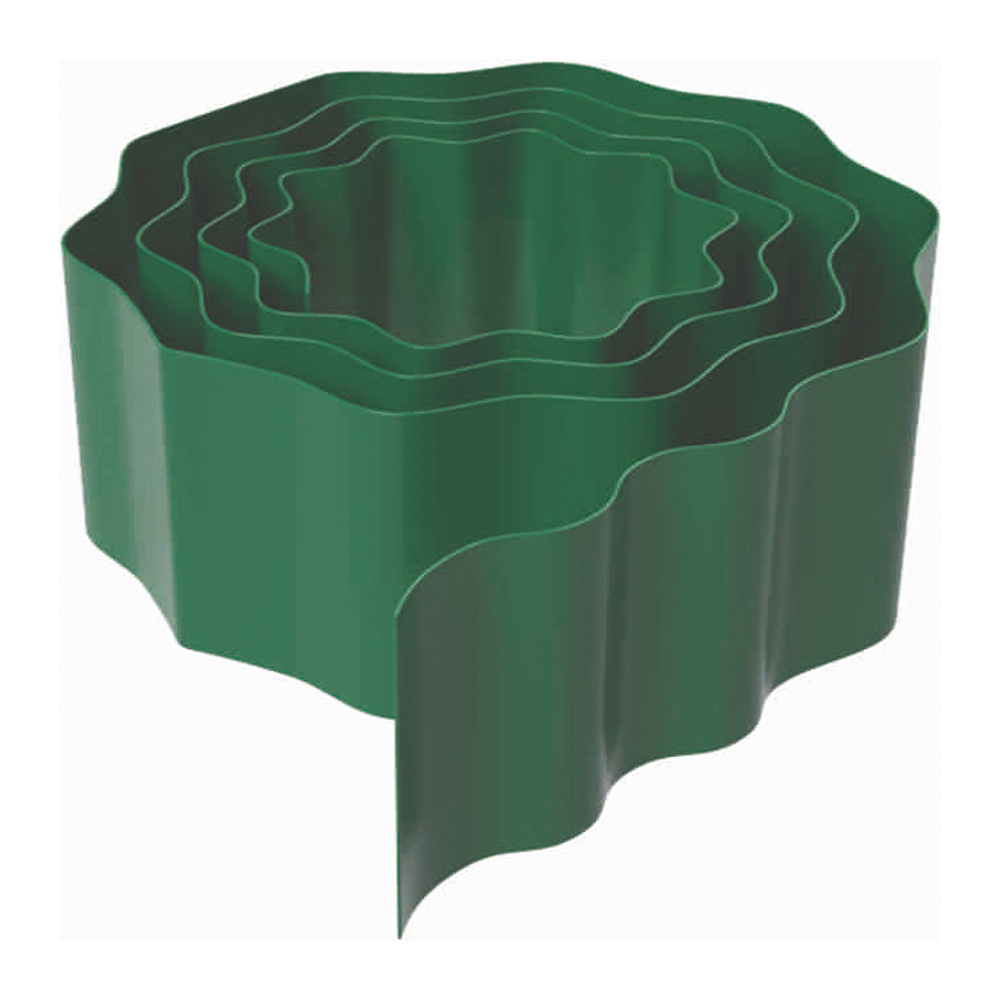 Obrzeże ogrodowe faliste zielone 9m x 20cm - ROFZ20