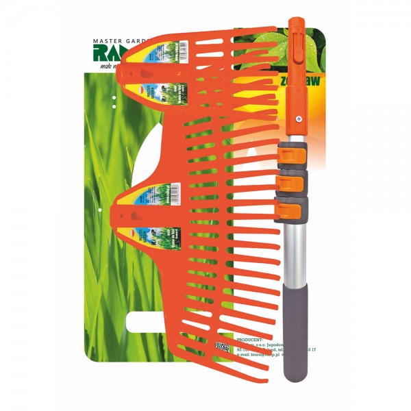 Zestaw grabi S i M + drążek teleskopowy RGZ DMS