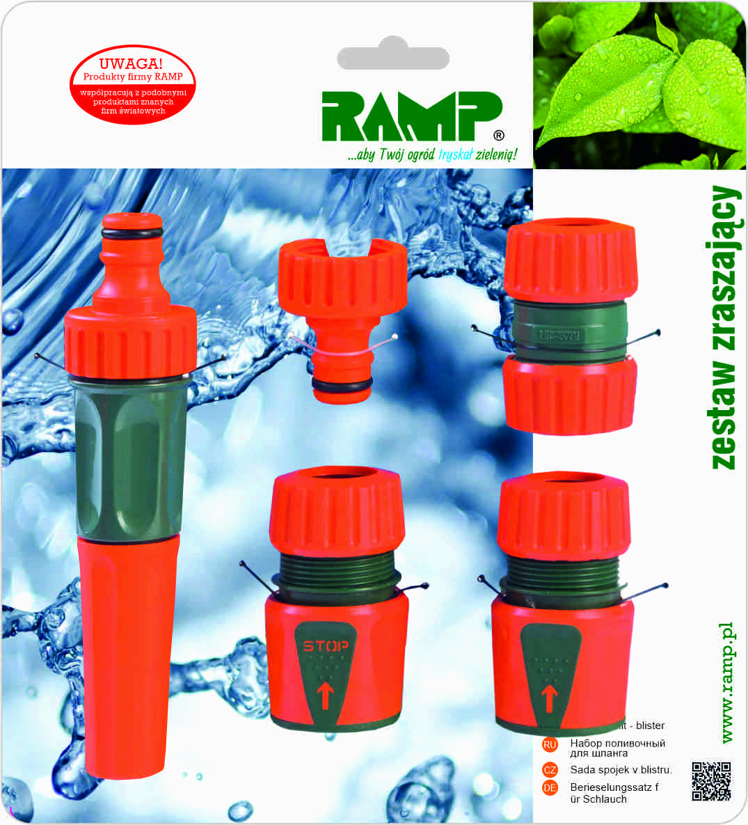 SPRINKLER KIT FOR HOSE 1/2'' - R1512B